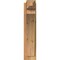Ekena Millwork Thorton Craftsman Rough Sawn Outlooker, Western Red Cedar, 6"W x 16"D x 28"H OUT06X16X28THR04RWR - alternate 3